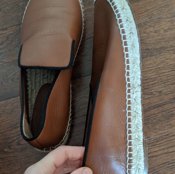 CELINE ESPADRILLES brown leather - Picture 5 of 5